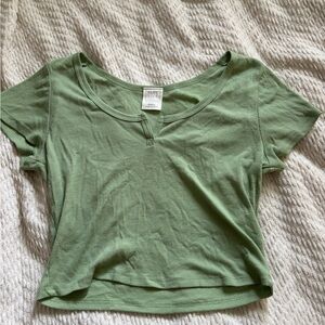 Full Tilt (Tillys) Ribbed Crop Top